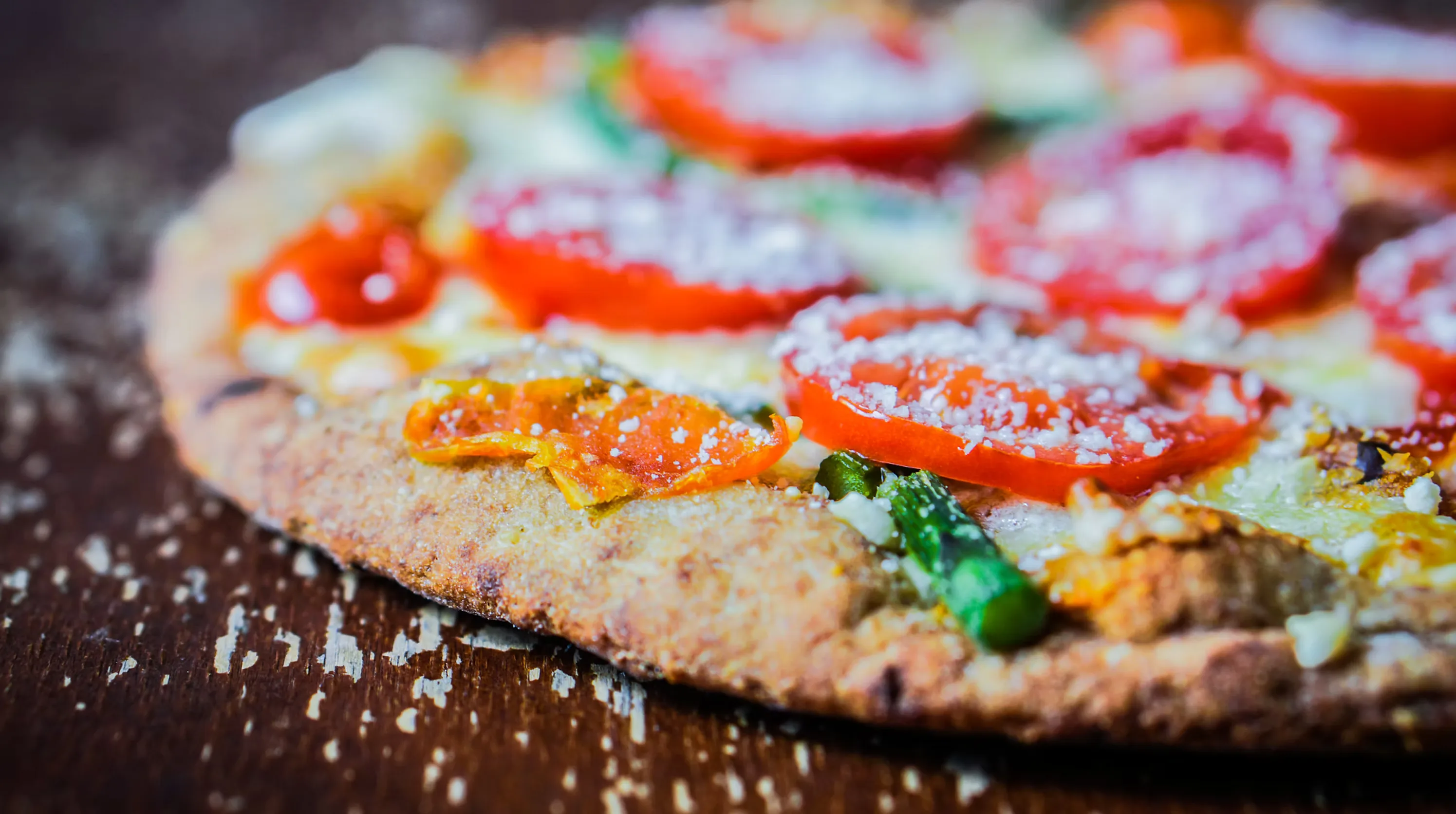 Rubino’s specialty pizza with fresh toppings